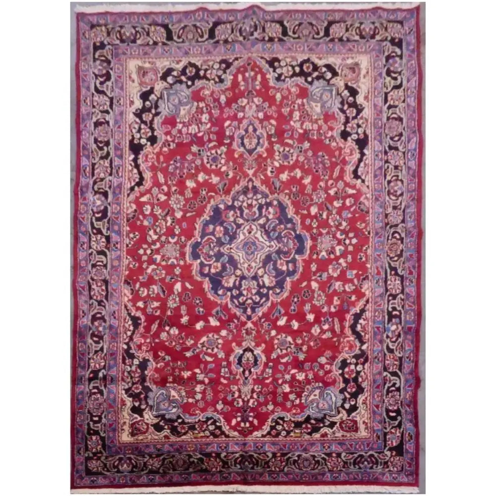 One Of The Kind Persian Tabriz Rug 10'5" x 6'5" zandirugs